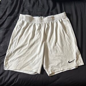 Nike Men's White Athletic Shorts